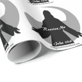 Erhalten Sie mir John 14:6 Bibelzitate Geschenkpapier (Rolleneckpunkt)