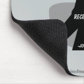 Erhalten Sie mir John 14:6 Bibelzitate Mousepad (Ecke)