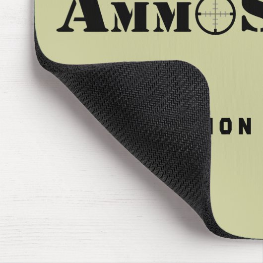 "Erhalten Sie Munition" AmmoSeek Mousepad (Ecke)