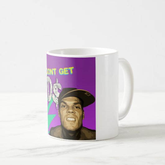 ERHALTEN SIE NICHT AIDS-TASSE KAFFEETASSE (VorderseiteRechts)