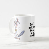 Erhalten Sie nicht Ihr Lametta in einer Tasse (Vorderseite Links)