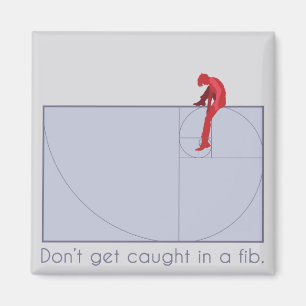 Erhalten Sie nicht in einer Flunkerei gefangen Magnet