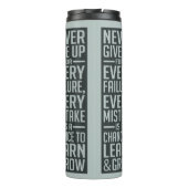 ERHALTEN SIE NIE DEN optionalen individuelle Name- Thermosbecher (Rückseite)