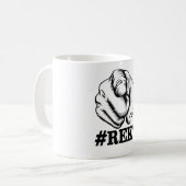Erhalten Sie Rekt Kaffeetasse (Vorderseite Links)