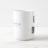 ERHALTEN Sie SCHMUTZIGE Kaffee-Tasse Kaffeetasse (Mittel)