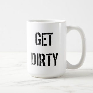 ERHALTEN Sie SCHMUTZIGE Kaffee-Tasse Kaffeetasse
