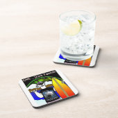 Erhalten Sie Shirt-Gesichtigen Untersetzer (Rechte Seite)