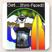 Erhalten Sie Shirt-Gesichtigen Untersetzer (Vorderseite)