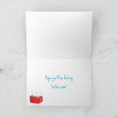 Erhalten Sie sich bald wohlgefühllos die Maus in d Karte (Innenseite)