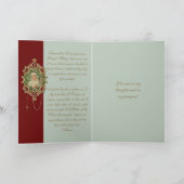 Erhalten Sie sich ein gesundes religiöses Jesus Ma Karte (Innenseite)