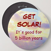 ERHALTEN Sie SOLARknopf Button (Vorne & Hinten)