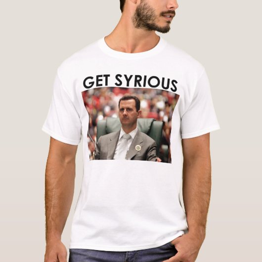Erhalten Sie Syrious T-Shirt (Vorderseite)