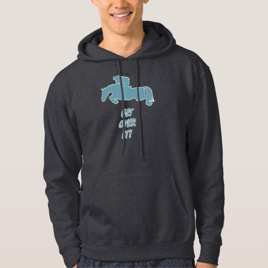 Erhalten Sie über es Pferd Hoodie (Vorderseite)