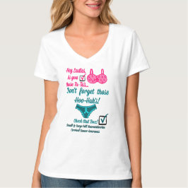Erhalten Sie überprüft! Weibliches T-Shirt