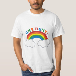 ERHALTEN SIE VERBOGEN! mit niedlichem Regenbogen T-Shirt