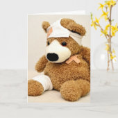 Erhalten Sie wohle bald ein-obere Karte (Gelbe Blume)