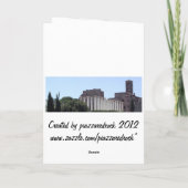 Erhalten Sie wohle bald Hydrangea-Wasserfall-Karte Karte (Rückseite)