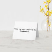 Erhalten Sie wohle bald Karte für Kinder (Gelbe Blume)