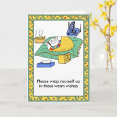 ERHALTEN Sie WOHLE Karte (Gelbe Blume)