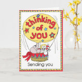 ERHALTEN Sie WOHLE Karte (Gelbe Blume)