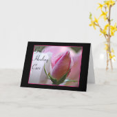 Erhalten Sie wohle Rosen-Karte Karte (Gelbe Blume)