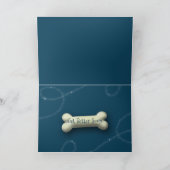 "Erhalten Sie wohlen" Welpen der Karten-W/Cute Karte (Innenseite)