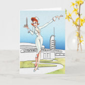 Erhalten Sie wohles #1 Karte (Gelbe Blume)