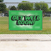 Erhalten Sie wohles bald Grünes Banner (Insitu)