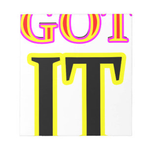 Erhaltenes Kunst IT3 jgibney die MUSEUM Zazzle Notizblock