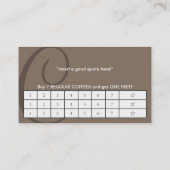 ERHÄLTLICH FARBEN TREUEKARTE (Rückseite)