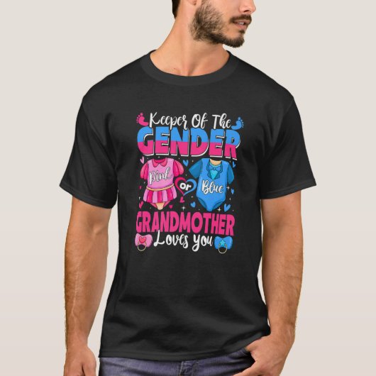 Erhaltung der Lieben der Großmutter, rosa oder blu T-Shirt (Vorderseite)
