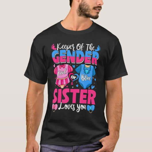 Erhaltung der Lieben des Geschlechts Rosa oder Bla T-Shirt (Vorderseite)