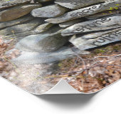 Erhaltung der Ruinen des Heiligen Steins Fotodruck (Ecke)