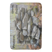 Erhaltung der Stone Relics Bathmat Badematte (Vorderseite Vertikal)