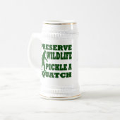 Erhaltung der wild lebenden Tiere Bierglas (Vorderseite Links)