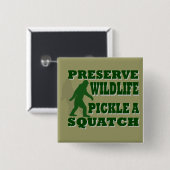 Erhaltung der wild lebenden Tiere Button (Vorne & Hinten)