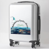 Erhaltung des Erdklimas Aufkleber (Koffer)