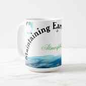 Erhaltung des Erdklimas Kaffeetasse (Vorderseite Links)
