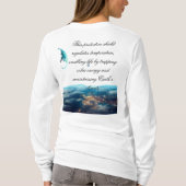 Erhaltung des Erdklimas T-Shirt (Rückseite)