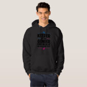 Erhaltung des Geschlechts in rosa oder blauer Jung Hoodie (Vorne ganz)