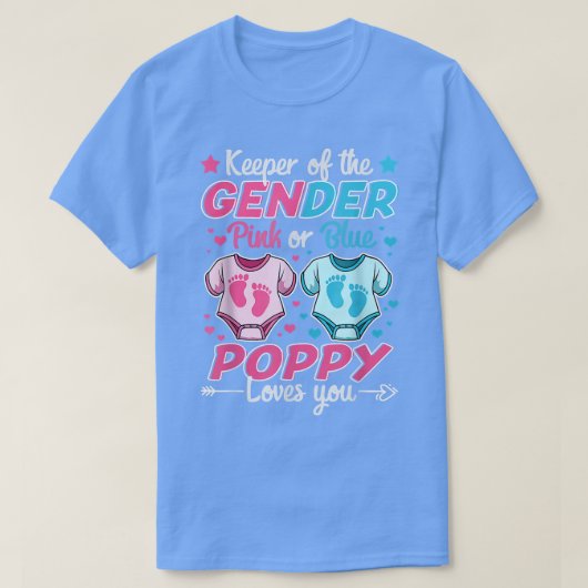 Erhaltung des Geschlechts: Lieben mit rosa oder bl T-Shirt (Design vorne)