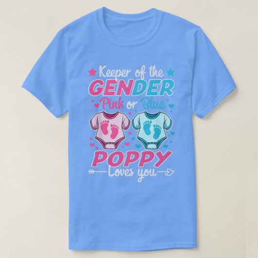 Erhaltung des Geschlechts: Lieben mit rosa oder bl T-Shirt (Design vorne)