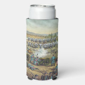 Erhaltung des Schlachtfeldes von ABH Ziviler Krieg Selters Dosenkühler (Seltzer Rückseite)