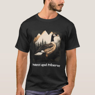 Erhaltung und Schutz des Vintagen Nationalpark-Ret T-Shirt