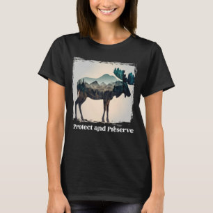 Erhaltung und Schutz des Vintagen Retromodells des T-Shirt
