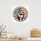 Erhaltung unserer Verfassung Poster (Küche)