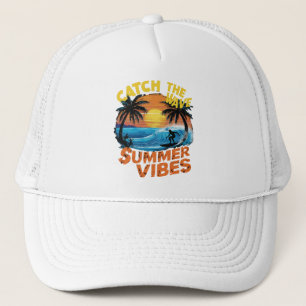 Erhasche Die Wellen Sommer Stimmung Truckerkappe