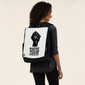 Erhebe deine Stimme 1 B Rucksack (Ausgewaschen)
