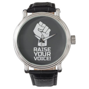 Erhebe deine Stimme 1 W Armbanduhr