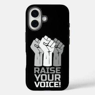 Erhebe Deine Stimme 3 W iPhone 16 Hülle